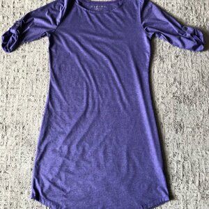 Soybu Women's Elana Dress Jewel (Purple) mini stripe Size M